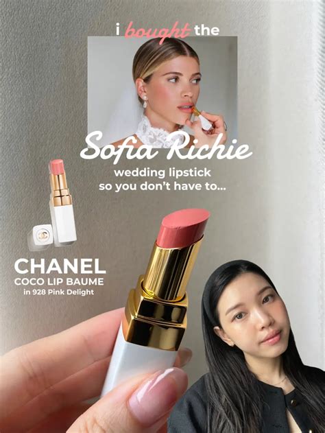 chanel ritchie|sofia richie Chanel lipstick.